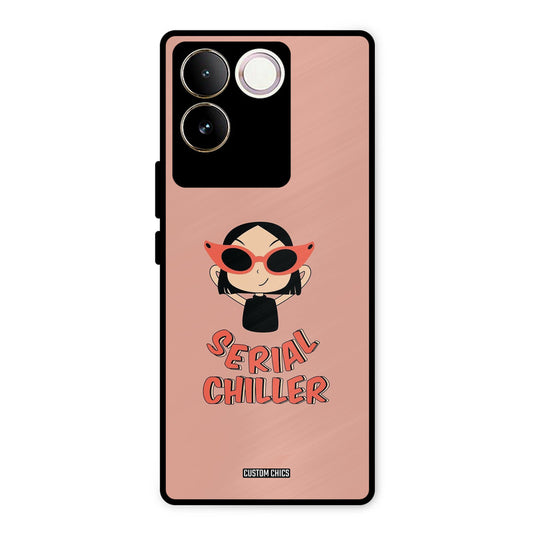 Serial Chiller Vivo T2 Pro Mobile Back Cover - Typography PrintShield Case