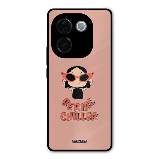 Serial Chiller Vivo T3 Pro Mobile Back Cover - Typography PrintShield Case