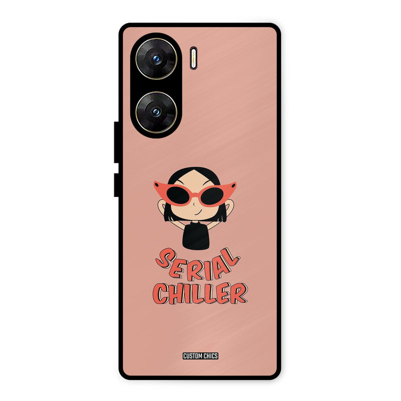 Serial Chiller Vivo V29e Mobile Back Cover - Typography PrintShield Case
