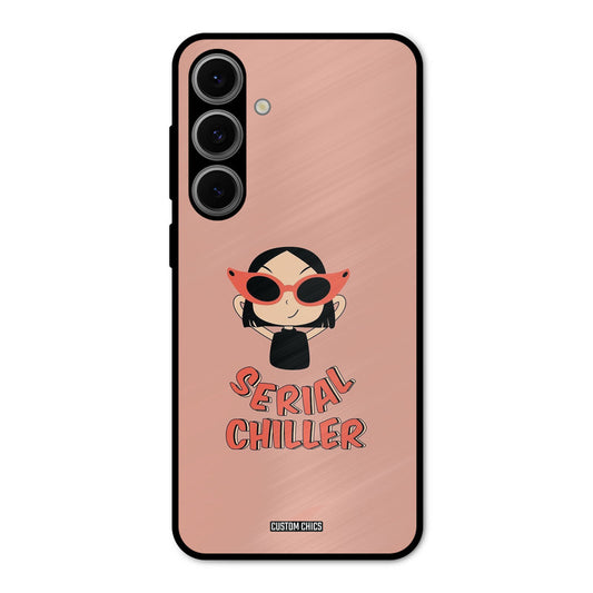 Serial Chiller Samsung Galaxy S24 Mobile Back Cover - Typography PrintShield Case