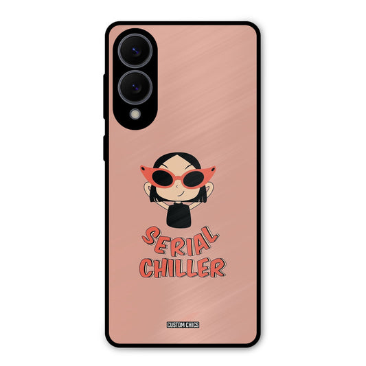 Serial Chiller Samsung Galaxy S25 Edge Mobile Back Cover - Typography PrintShield Case