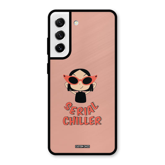 Serial Chiller Samsung Galaxy S21 FE 5G Mobile Back Cover - Typography PrintShield Case