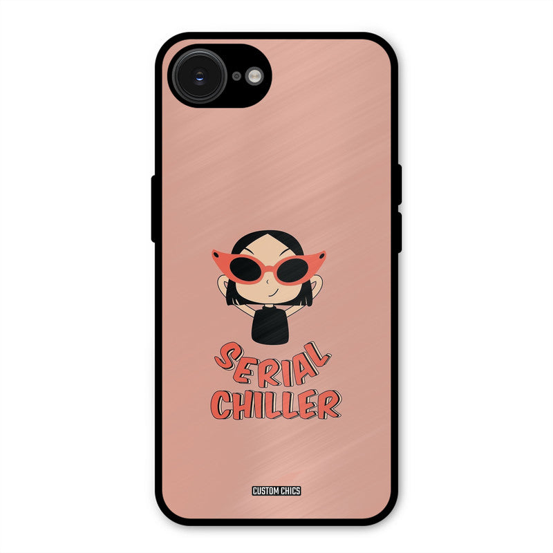Serial Chiller iPhone 16e Mobile Back Cover - Typography PrintShield Case