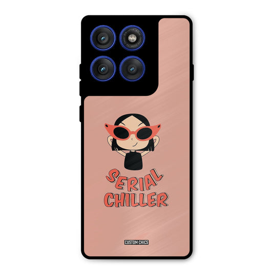 Serial Chiller Motorola Edge 60 Pro Mobile Back Cover - Typography PrintShield Case