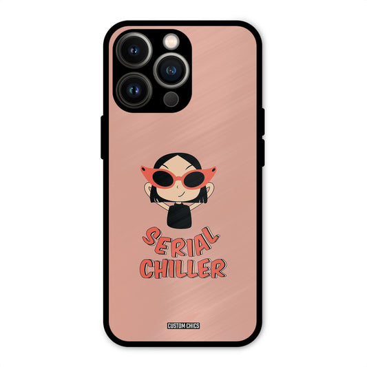 Serial Chiller iPhone 13 Pro Mobile Back Cover - Typography PrintShield Case