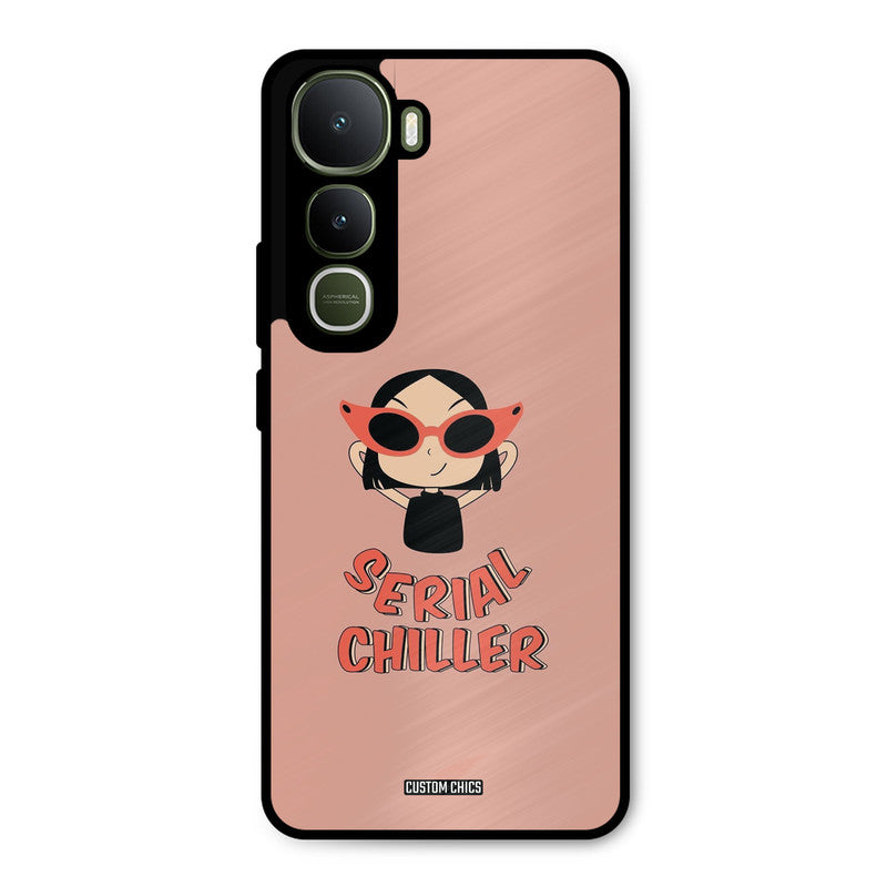 Serial Chiller Vivo Y400 Mobile Back Cover - Typography PrintShield Case