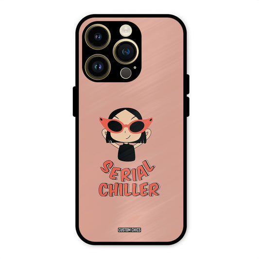 Serial Chiller iPhone 14 Pro Max Mobile Back Cover - Typography PrintShield Case