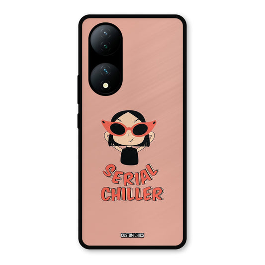 Serial Chiller Vivo Y100 Mobile Back Cover - Typography PrintShield Case