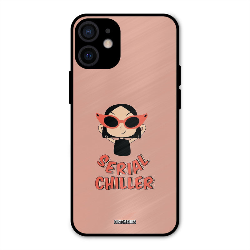 Serial Chiller iPhone 12 Mini Mobile Back Cover - Typography PrintShield Case