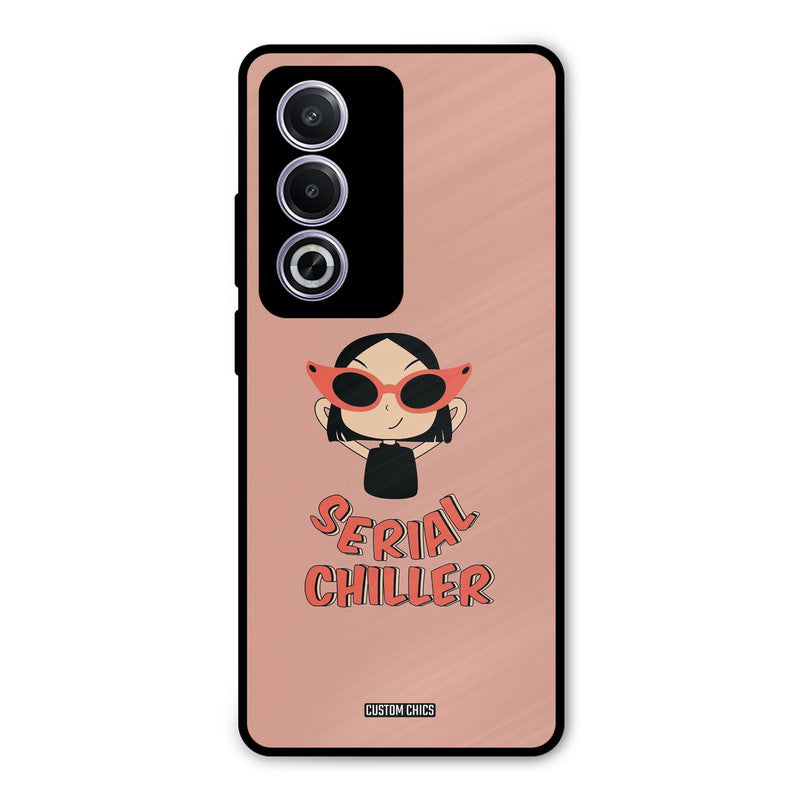 Serial Chiller Oppo A3 Pro Mobile Back Cover - Typography PrintShield Case