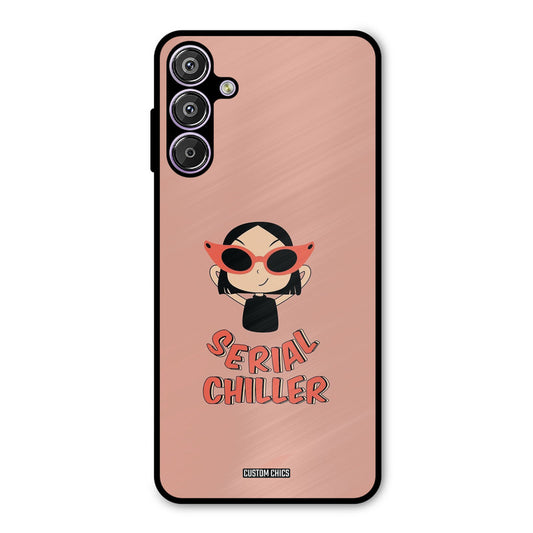 Serial Chiller Samsung Galaxy F15 Mobile Back Cover - Typography PrintShield Case