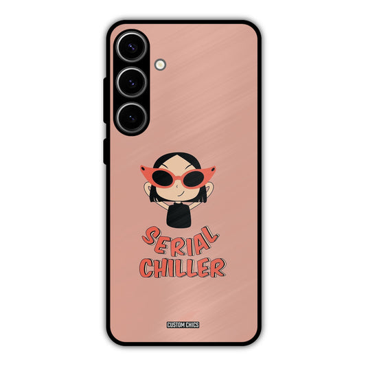 Serial Chiller Samsung Galaxy S24 Plus Mobile Back Cover - Typography PrintShield Case