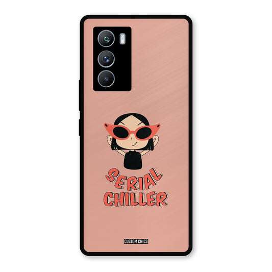 Serial Chiller iQOO 9SE Mobile Back Cover - Typography PrintShield Case