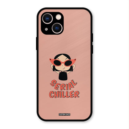 Serial Chiller iPhone 13 Mobile Back Cover - Typography PrintShield Case