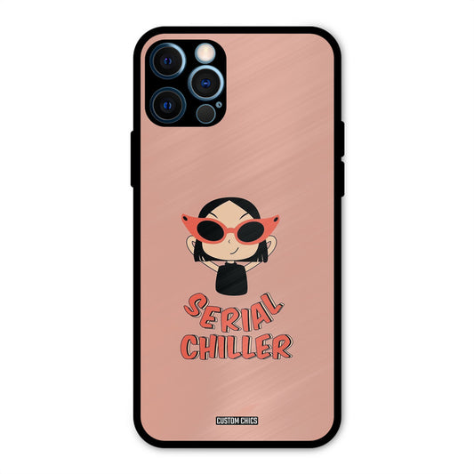 Serial Chiller iPhone 12 Pro Mobile Back Cover - Typography PrintShield Case