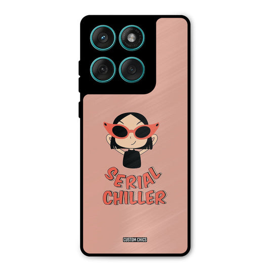 Serial Chiller Motorola Edge 60 Mobile Back Cover - Typography PrintShield Case