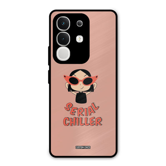 Serial Chiller Vivo T4x Mobile Back Cover - Typography PrintShield Case