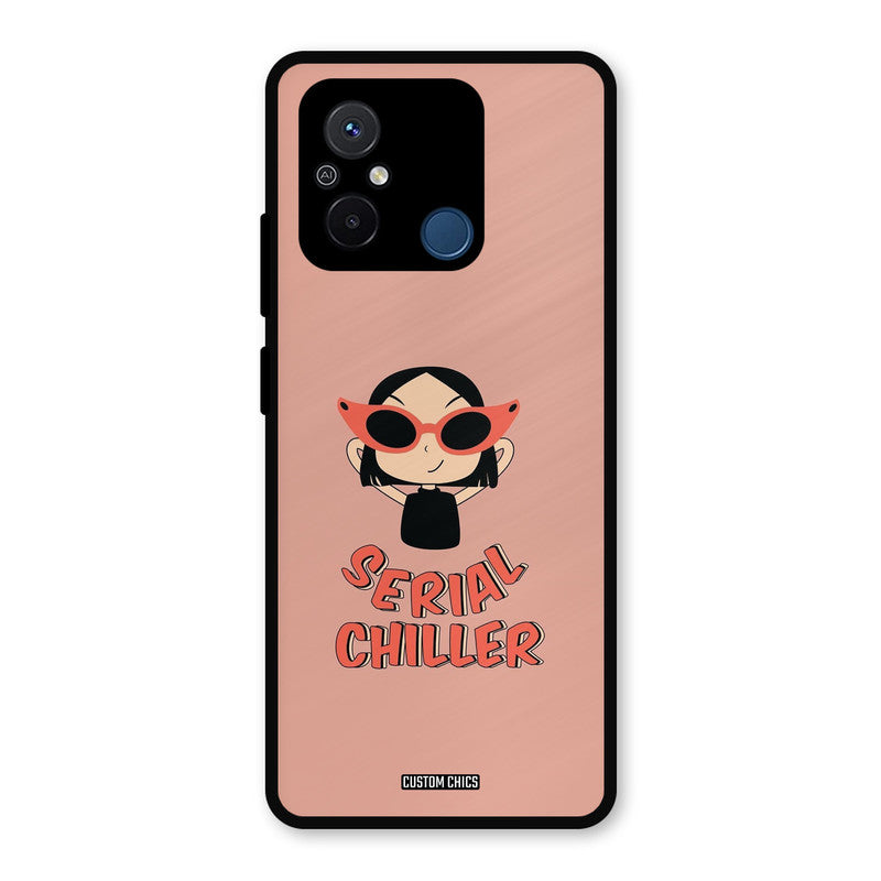 Serial Chiller Redmi 12c Mobile Back Cover - Typography PrintShield Case