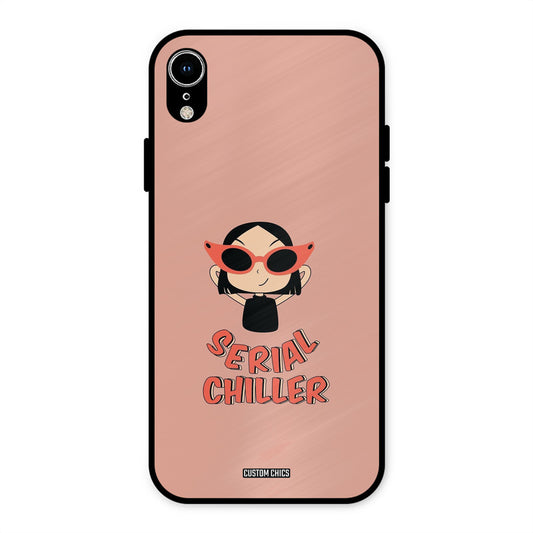 Serial Chiller iPhone XR Mobile Back Cover - Typography PrintShield Case