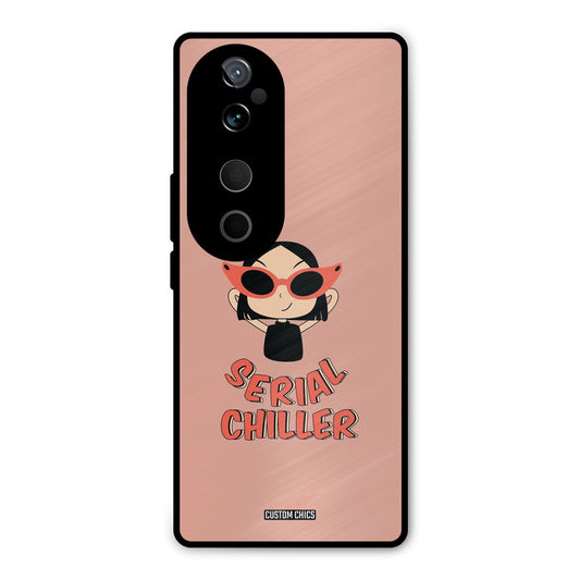 Serial Chiller Vivo V40 Pro Mobile Back Cover - Typography PrintShield Case