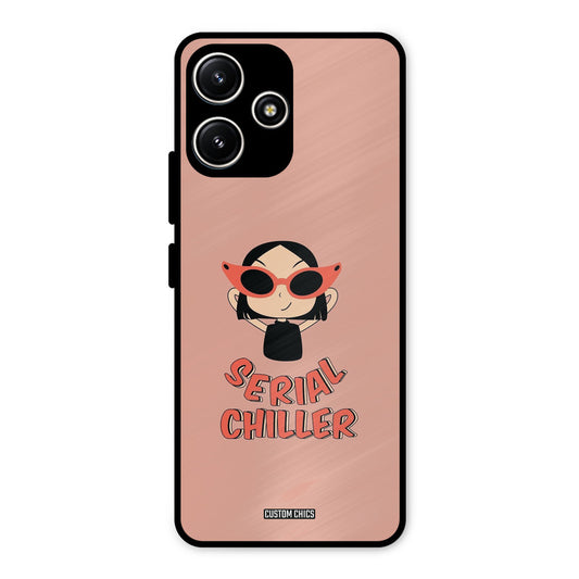 Serial Chiller Redmi 12 5G Mobile Back Cover - Typography PrintShield Case