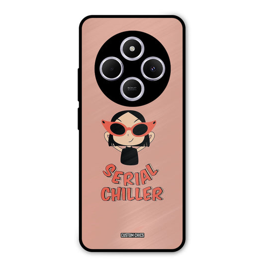 Serial Chiller Poco C75 Mobile Back Cover - Typography PrintShield Case