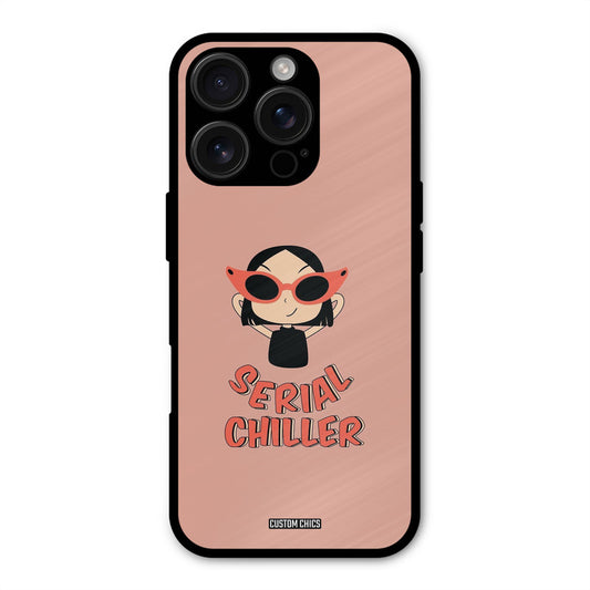 Serial Chiller iPhone 16 Pro Mobile Back Cover - Typography PrintShield Case