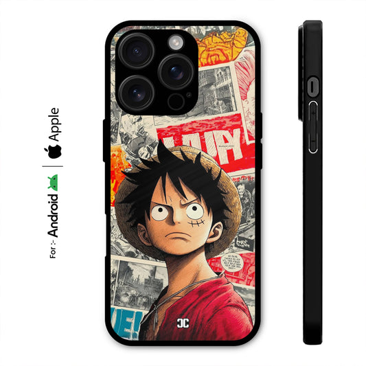 Serious Luffy Case – Premium PrintShield Mobile Cover