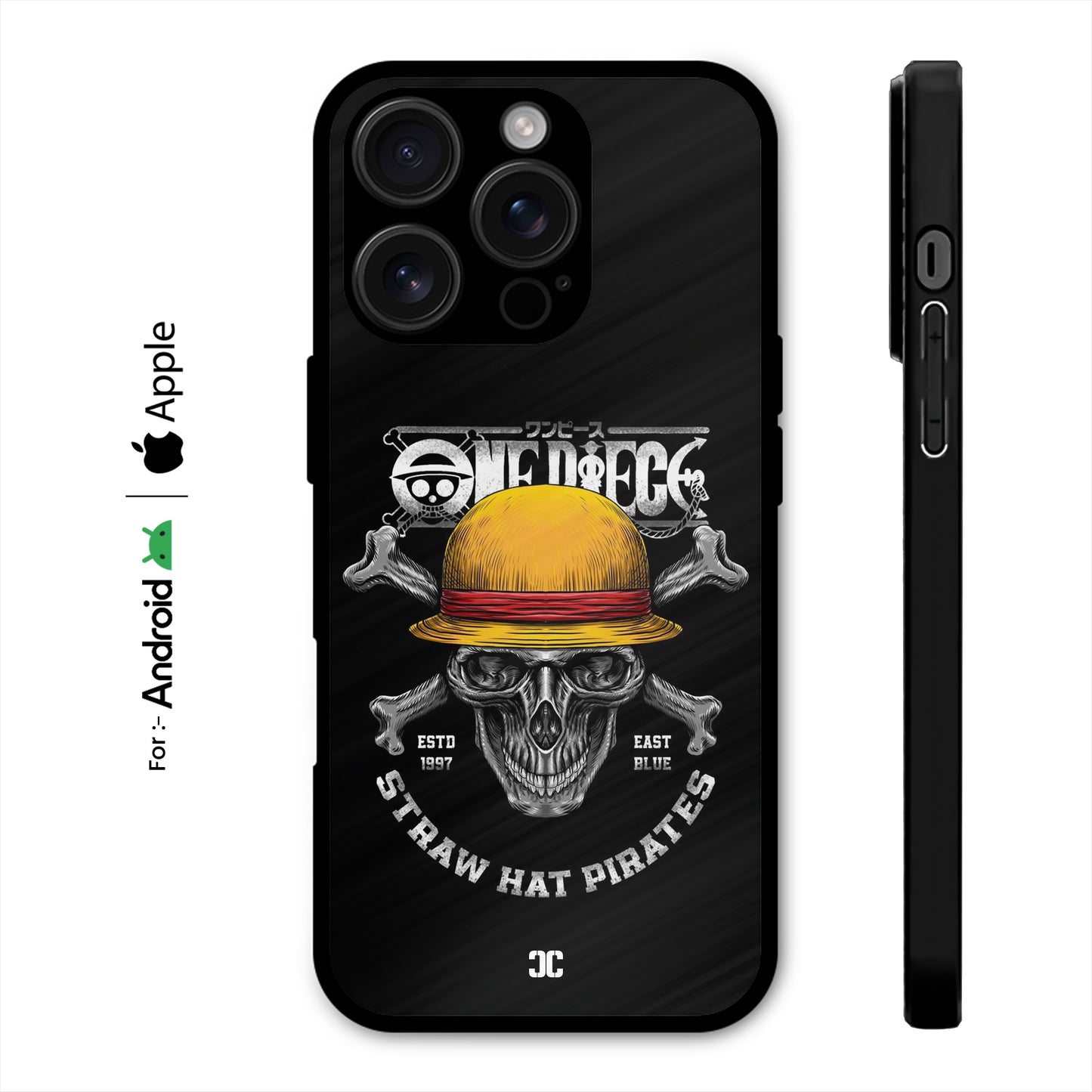 Serious Straw Hat Case – Premium PrintShield Mobile Cover