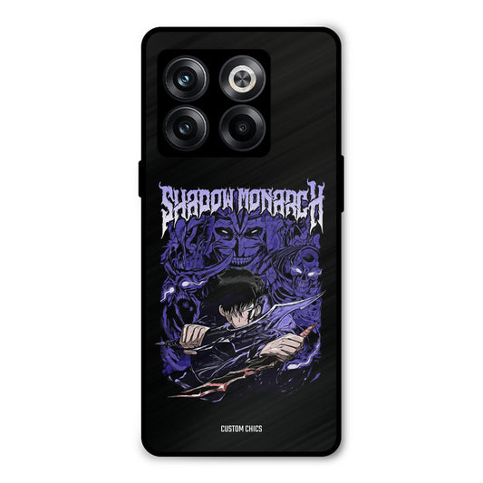 Shadow Monarch Oneplus 10T Mobile Back Cover - Anime PrintShield Case