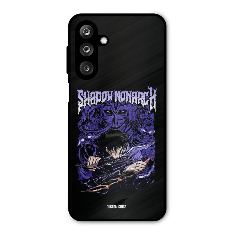 Shadow Monarch Samsung Galaxy M36 Mobile Back Cover - Anime PrintShield Case
