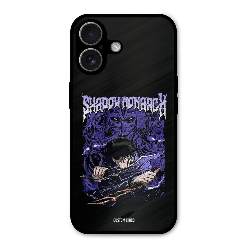 Shadow Monarch iPhone 17 Mobile Back Cover - Anime PrintShield Case