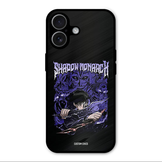 Shadow Monarch iPhone 17 Mobile Back Cover - Anime PrintShield Case