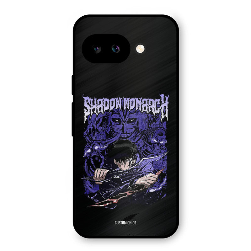 Shadow Monarch Google Pixel 9A Mobile Back Cover - Anime PrintShield Case