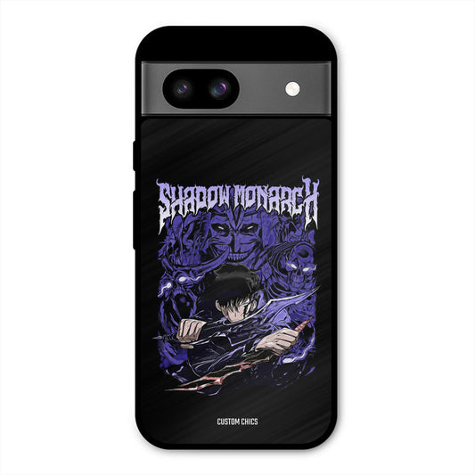 Shadow Monarch Google Pixel 8a Mobile Back Cover - Anime PrintShield Case