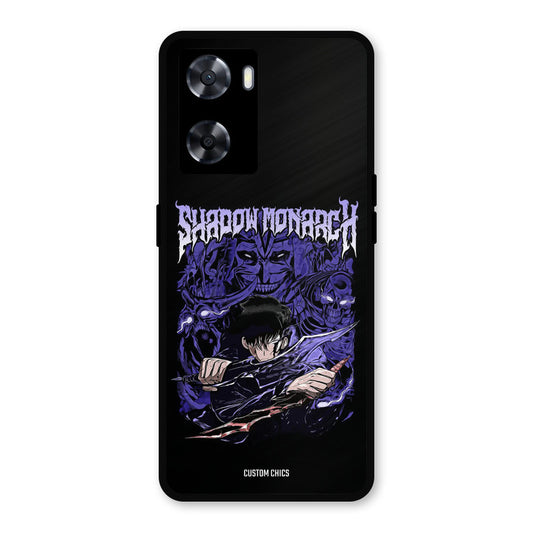 Shadow Monarch Oppo A57 2022 Mobile Back Cover - Anime PrintShield Case