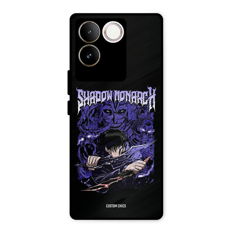Shadow Monarch iQOO Z7 Pro Mobile Back Cover - Anime PrintShield Case