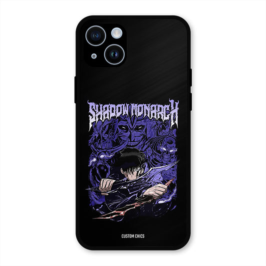 Shadow Monarch iPhone 14 Mobile Back Cover - Anime PrintShield Case