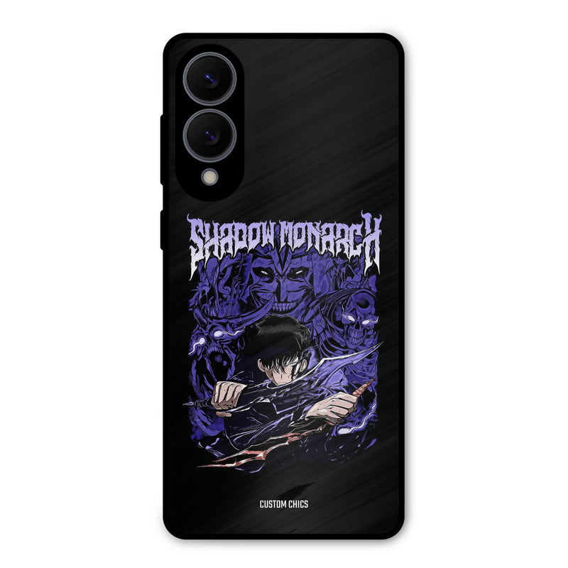 Shadow Monarch Samsung Galaxy S25 Edge Mobile Back Cover - Anime PrintShield Case