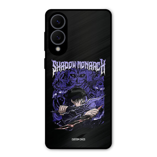 Shadow Monarch Samsung Galaxy S25 Edge Mobile Back Cover - Anime PrintShield Case