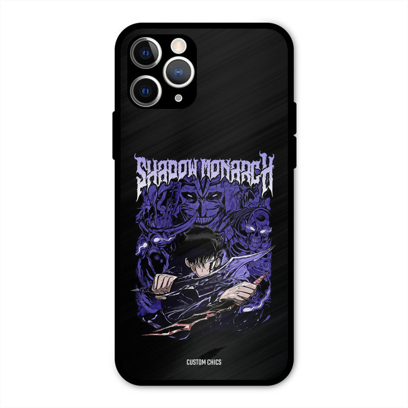 Shadow Monarch iPhone 11 Pro Mobile Back Cover - Anime PrintShield Case
