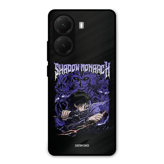 Shadow Monarch Poco X7 Pro Mobile Back Cover - Anime PrintShield Case