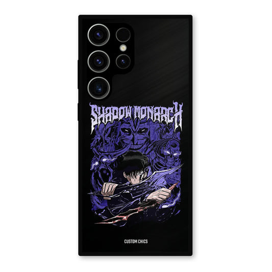 Shadow Monarch Samsung Galaxy S23 Ultra Mobile Back Cover - Anime PrintShield Case