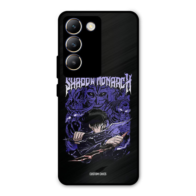 Shadow Monarch Vivo Y200e Mobile Back Cover - Anime PrintShield Case