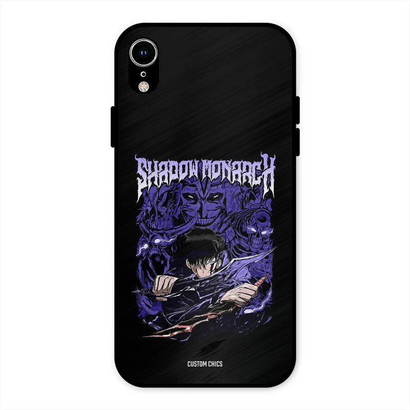 Shadow Monarch iPhone XR Mobile Back Cover - Anime PrintShield Case
