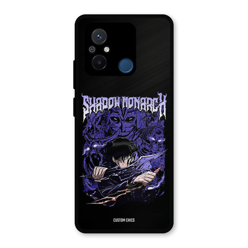 Shadow Monarch Redmi 12c Mobile Back Cover - Anime PrintShield Case