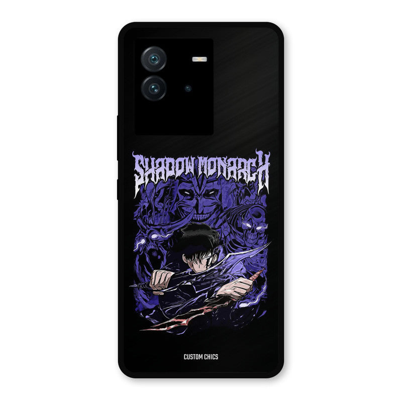 Shadow Monarch iQoo Neo 6 Mobile Back Cover - Anime PrintShield Case