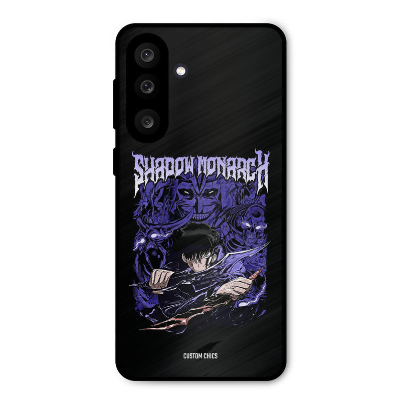Shadow Monarch Samsung Galaxy M56 Mobile Back Cover - Anime PrintShield Case