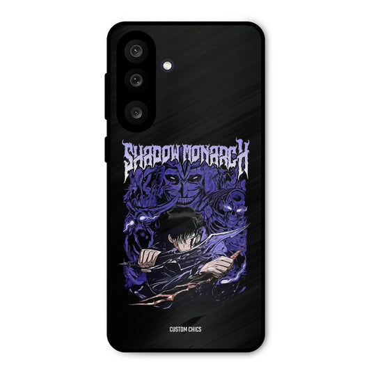 Shadow Monarch Samsung Galaxy M56 Mobile Back Cover - Anime PrintShield Case