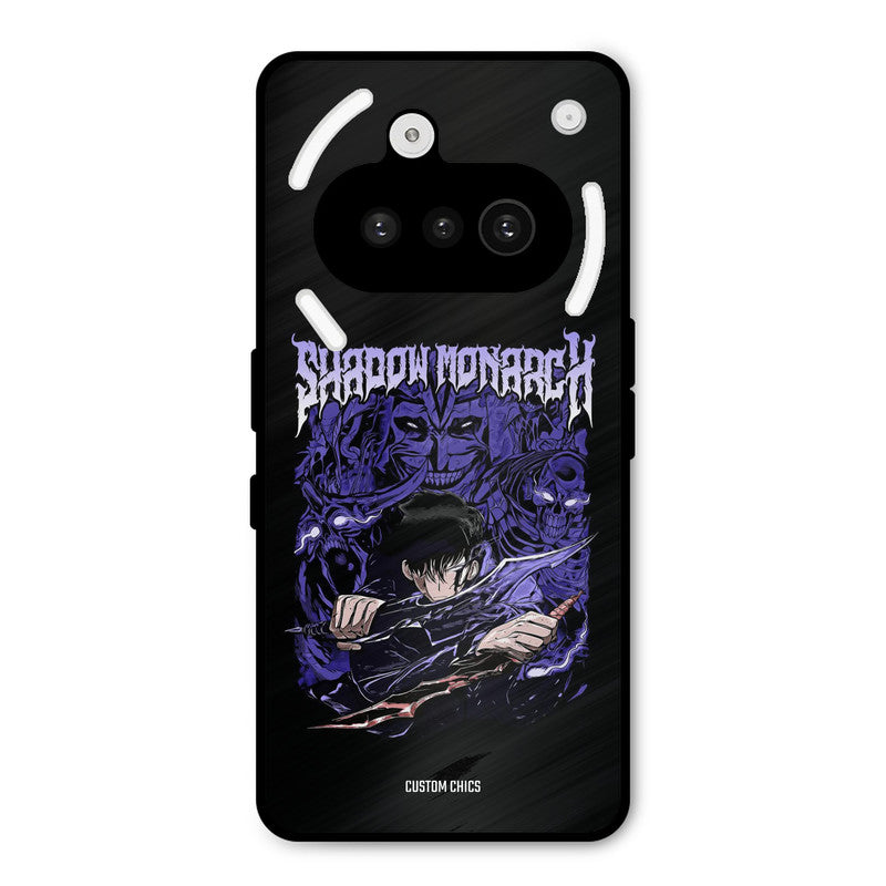 Shadow Monarch Nothing Phone 3A Mobile Back Cover - Anime PrintShield Case